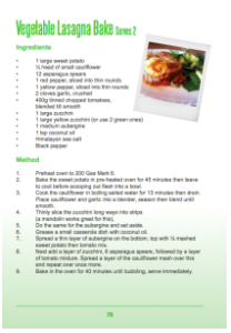 veg recipe