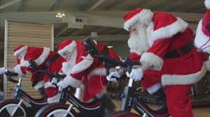 xmas on bike
